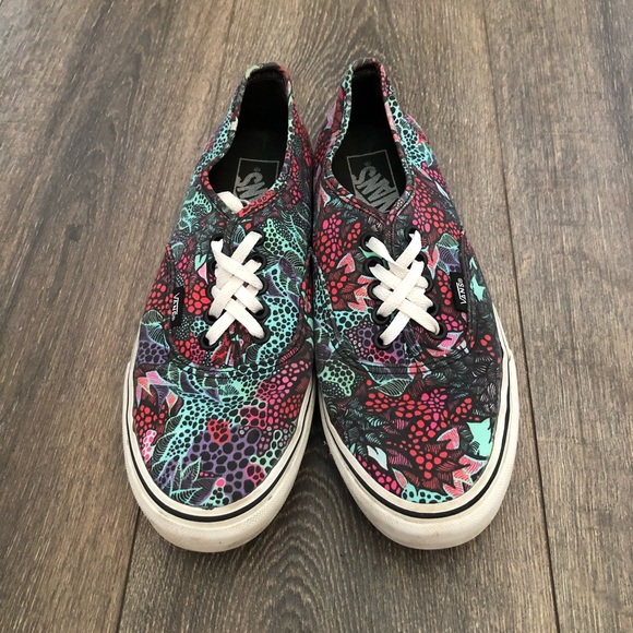Vans Shoes - Vans Tropical Print Sneakers